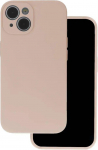 Back panel cover iLike - Samsung Galaxy S25 Edge Silicone case Beige