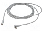 Cable: for sensors/automation | PIN: 8 | 5m | plug | 60VDC | 60VAC | 2A