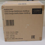 Toster Caso SALE OUT. WaffleUp Waffle Maker, 800 W, Stainless Steel, DAMAGED PACKAGING | WaffleUp | Waffle Maker | 800 W | Number of pastry 1 | Waffle | Silver | DAMAGED PACKAGING
