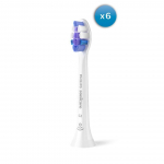 Toothbrush Philips  Replacement brush heads | HX6056/87 Sonicare Sensitive | Heads | For adults | Number of brush heads included 6 | White