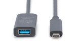 Active USB 3.2 Gen2 Extension, USB-C to USB-A, 5m