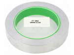 Tape: shielding | W: 19mm | L: 16.5m | Thk: 0.078mm | acrylic conductive