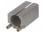 Connector: rectangular | male | Han Brid Quintax 3 A | PIN: 6(2+4)