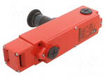 Safety switch: bolting | XCSLF | NC x2 + NO | IP66 | metal | red | 24VDC