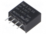 Converter: DC/DC | 0.25W | Uin: 2.97&divide;3.63V | Uout: 3.3VDC | Iout: 75mA