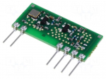 Module: RF | AM transmitter | AM,ASK | 433.92MHz | 5VDC | 7mA | 10mW