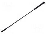 Antenna mast | car top,automotive,external | 405mm | M5 | AM,FM