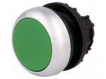 Switch: push-button | Stabl.pos: 2 | 22mm | green | Illumin: none | IP67