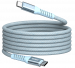 Cable Verbatim Sync & Charge Magnetic Type-C 100W 120cm Blue