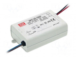 Power supply: switched-mode | LED | 24.5W | 25&divide;70VDC | 350mA | IP42