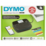 DYMO LabelManager LabelWriter 640CB Portable & Rechargeable Label Maker with Dual Connectivity - 2197370 label printer Direct thermal / Thermal transfer 12 mm/sec QWERTY