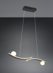 Trio Napoli LED pendant matt black gaismeklis 337910232 4017807683462