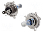 Filament lamp: automotive | P43t | 60/55W | 12V | blue,transparent