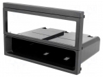 Radio mounting frame | Mazda | 1 DIN | black