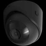 Ubiquiti UVC-G6-Turret-B Black, All-weather, tamper-resistant 4K PoE camera with a 1/1.8" 8MP image sensor, Multi-TOPs AI Engine, and 3-axis manual adjustments for flexible installation