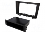 Radio mounting frame | Honda | 2 DIN | black