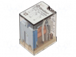 Relay: electromagnetic | DPDT | 110VDC | Icontacts max: 10A | PCB | 1W