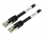 Patch cord | S/FTP | Cat: 6a | RJ45 plug,both sides | stranded | Cu | 25m