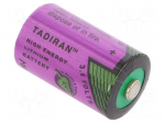 Battery: lithium (LTC) | 3.6V | 1/2AA | &Oslash;14.7x25.2mm | 1200mAh