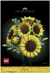 LEGO Botanicals 11502 Sunflower Bouquet - Artificial Flower Set