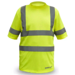Jalan&otilde;ud, t&ouml;&ouml;riided | Isikukaitsevahendid // T&ouml;&ouml;-, kaitse-, k&otilde;rgn&auml;htavusega riided // Koszulka męska t-shirt odblaskowa, ż&oacute;łta rozm xxl