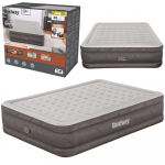 Spordiks ja aktiivseks puhkuseks // Water Sport and Atractions // Materac Dmuchany Dwuosobowy Z Pompką Elektryczną 203x152 cm Bestway 69050
