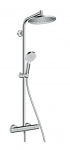 Hansgrohe Crometta S shower system 2 head(s) Wall Chrome