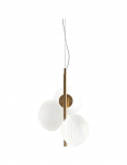 LAMP PENDANT OPALLA 3X30W E27 34CM