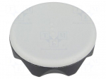 Knob | &Oslash;: 56mm | H: 29mm | technopolymer (PA) | &Oslash;mount.hole: 8mm