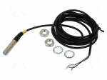 Sensor: inductive | OUT: PNP/NPN NO/NC | 0&divide;1mm | 12&divide;30VDC | M8 | 2m | IP67