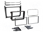 Radio frame | VW | 2 DIN | black