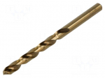 Drill set | for metal | &Oslash;: 8mm | L: 117mm | Working part len: 75mm
