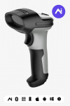 Inateck BCST-72 Handheld bar code reader 2D Laser Black, Grey