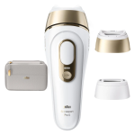 Braun IPL Epilator | Silk expert Pro 5 PL5210 | Number of power levels 3 | White/Gold