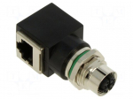 Connector: M12 | EPIC&reg; DATA M12X8FS-90-RJ45FS