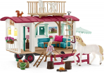 Schleich Horse Club caravan for secret club meetings, toy figure