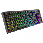 Sharkoon OfficePal KB70W Silent (black, DE layout)