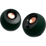 Creative Labs Pebble Pro (black, jack, USB-A/C, Bluetooth, digital amplifier, RGB lighting)