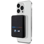BMW BMPBMS3K22PGVK M Collection ārējais akumulators (powerbank) | 3000 mAh | 5W | MagSafe | melns
