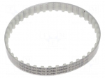 Timing belt | T10 | W: 16mm | H: 4.5mm | Lw: 410mm | Tooth height: 2.5mm