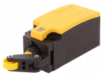 Limit switch | lever R 20mm, plastic roller &Oslash;13mm | NO + NC | 6A
