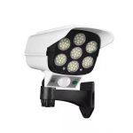 M&auml;nguala | PC | Konsoolid | Tarvikud // M&auml;nguasjad ja m&auml;ngud lastele // AK333A Lampa solarna 77 led atrapa kamery biała