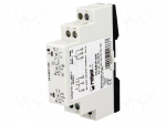 Timer | 0,05s&divide;100h | SPDT | 250VAC/8A | 12&divide;240VAC | 12&divide;240VDC | DIN | IP40