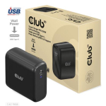 Club 3D Club3D reisilaadija 100W GAN tehnoloogia, USB-IF TID sertifitseeritud, USB Type-C, Power Delivery (PD) 3.0 tugi
