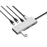 CONCEPTRONIC 7-1 dokk USB-C->3xUSB-C/3xUSB-A/+ 25cm kaabliga