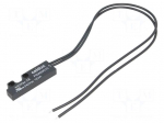 Reed switch | 51x16x7mm | Connection: lead 0,35m | Contacts: SPST-NO