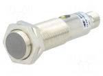 Sensor: capacitive | Range: 2&divide;8mm | Output conf: PNP / NO | Mat: brass