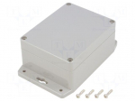 Enclosure: multipurpose | X: 90mm | Y: 115mm | Z: 55mm | ABS | dark grey