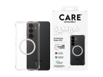 CARE by PanzerGlass Samba Case Transparent w. White Qi Samsung New Galaxy S26 Plus | PanzerGlass
