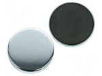 Magnet: permanent | hard ferrite | 343N | &Oslash;: 63mm | H: 14mm | steel